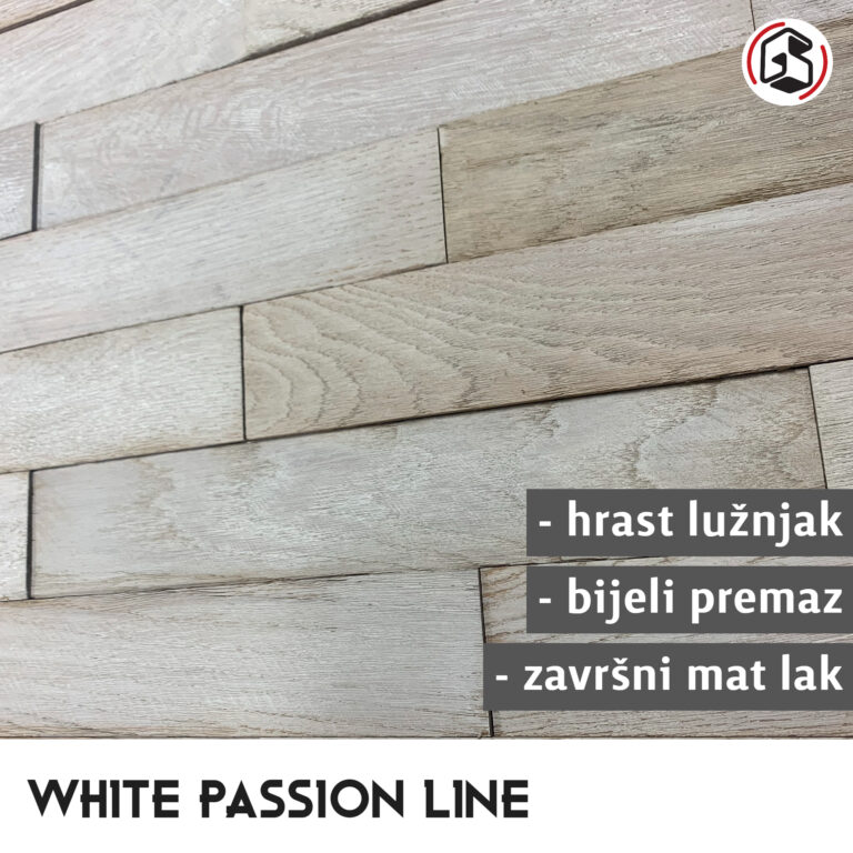 Zidne obloge - Hrast - White Passion Line